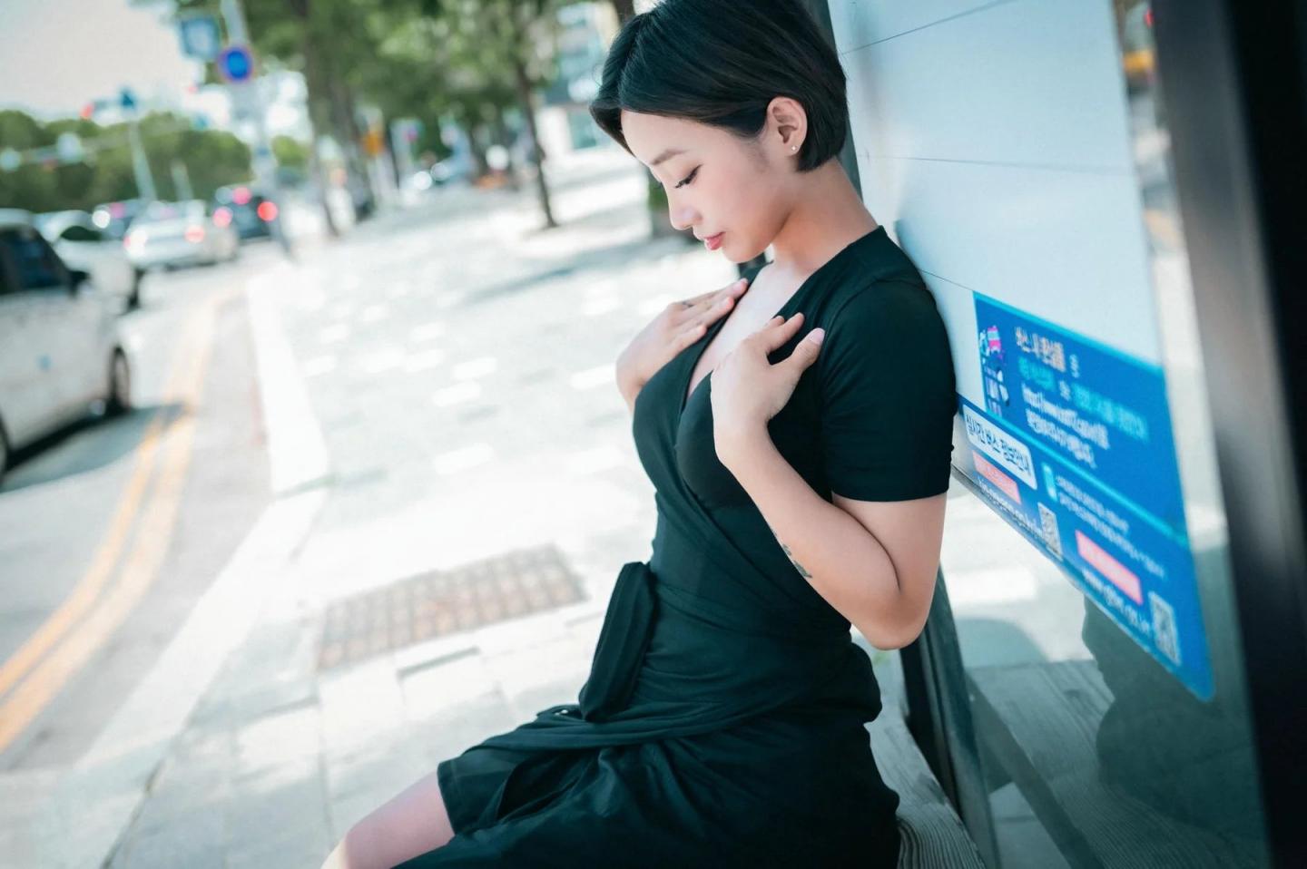 Booty Queen 公园黑裙