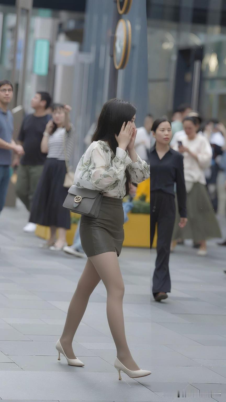 街拍美女