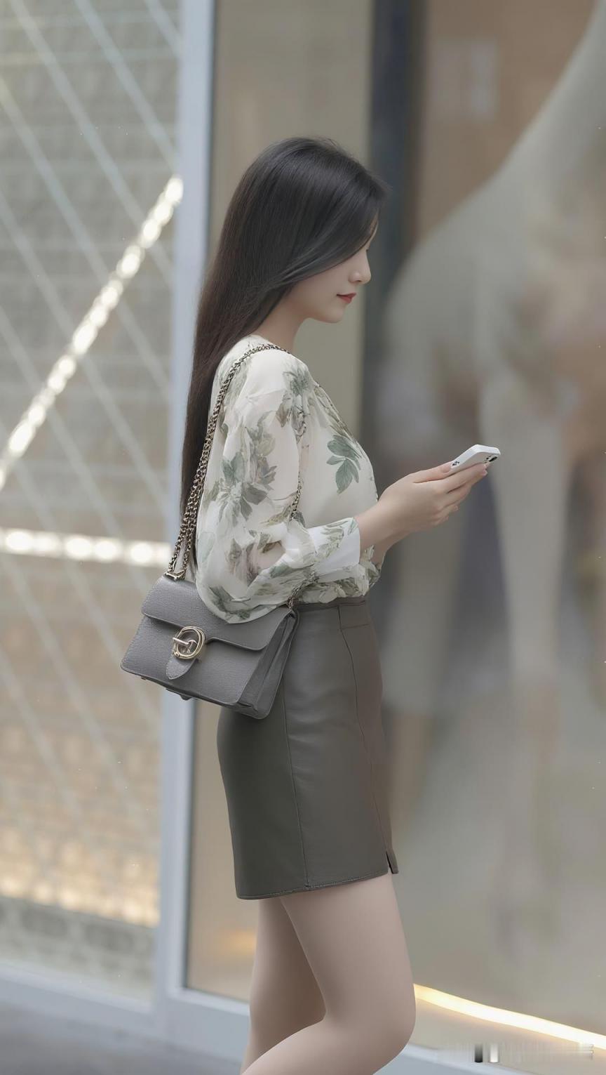街拍美女