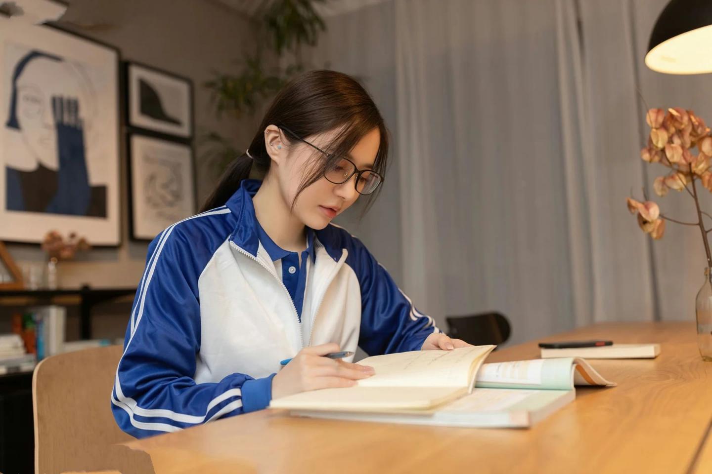 鱼子酱 fish 校服备考学生与家教情景剧