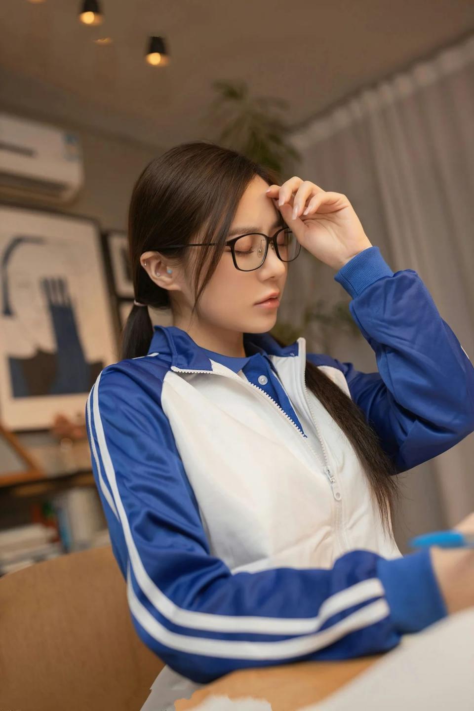 鱼子酱 fish 校服备考学生与家教情景剧