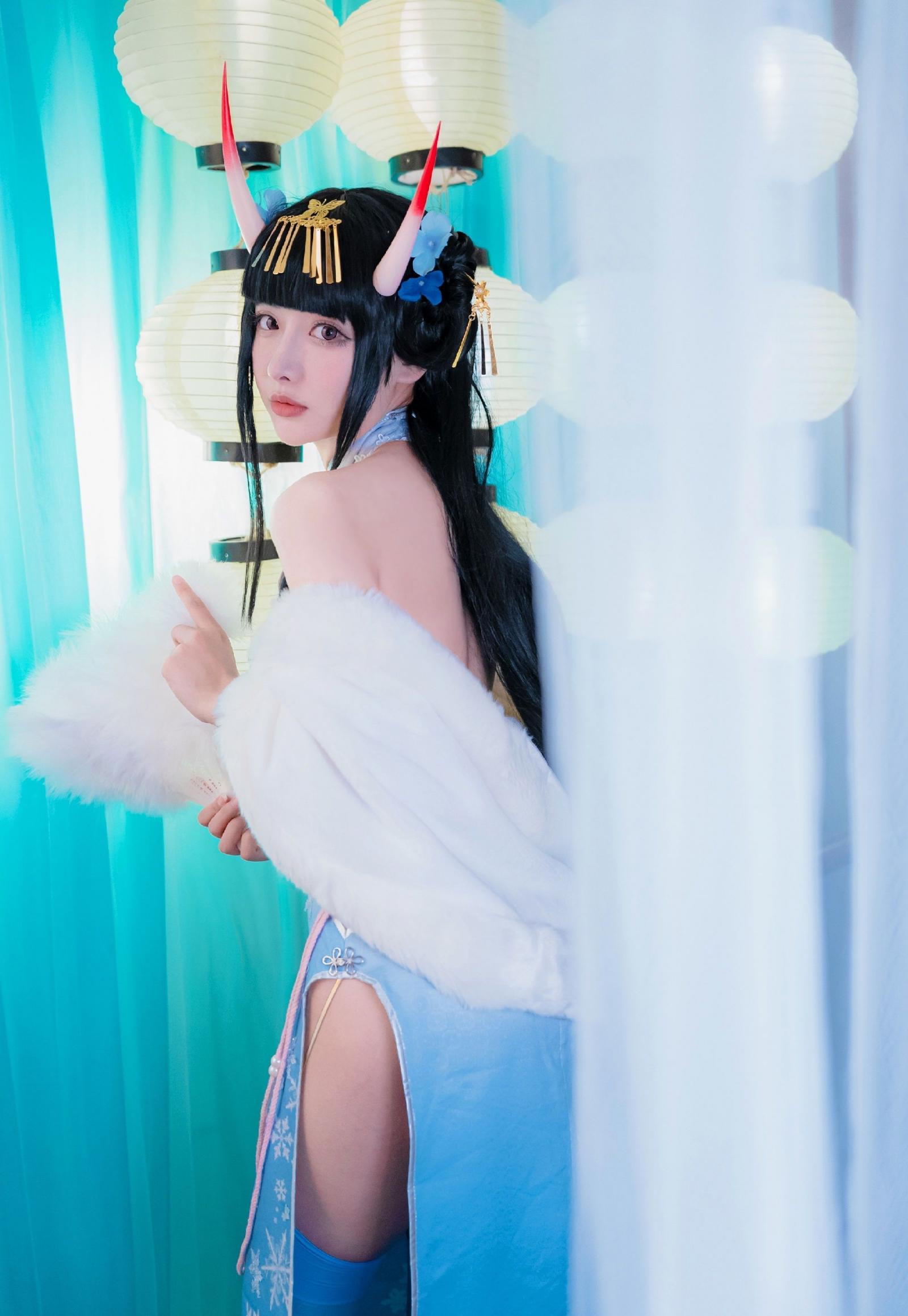 紫氯氯 - 可爱COS写真