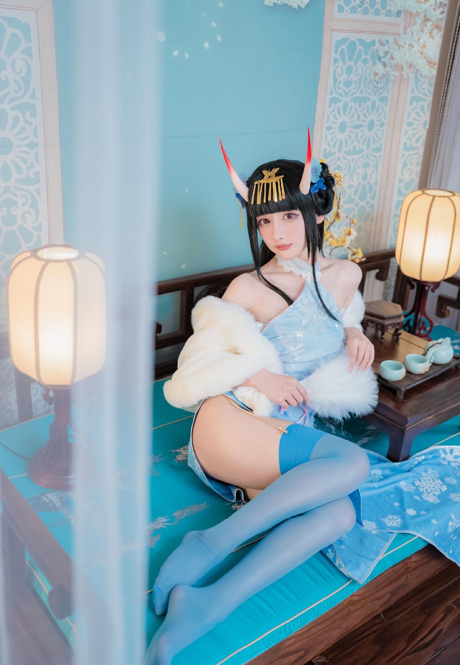 紫氯氯 - 可爱COS写真