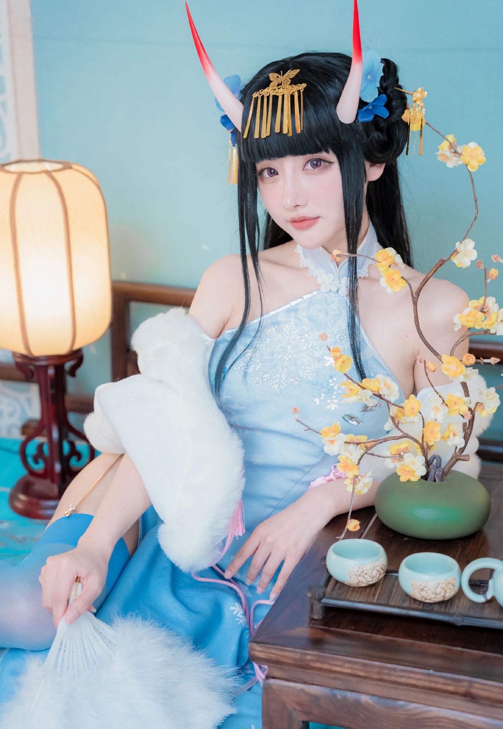 紫氯氯 - 可爱COS写真