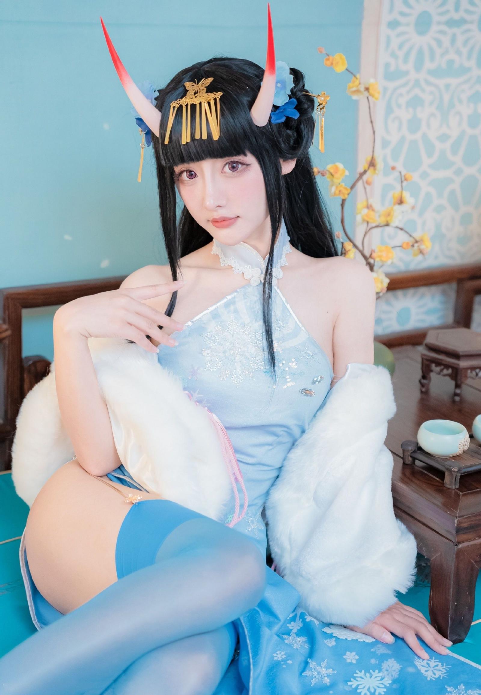 紫氯氯 - 可爱COS写真