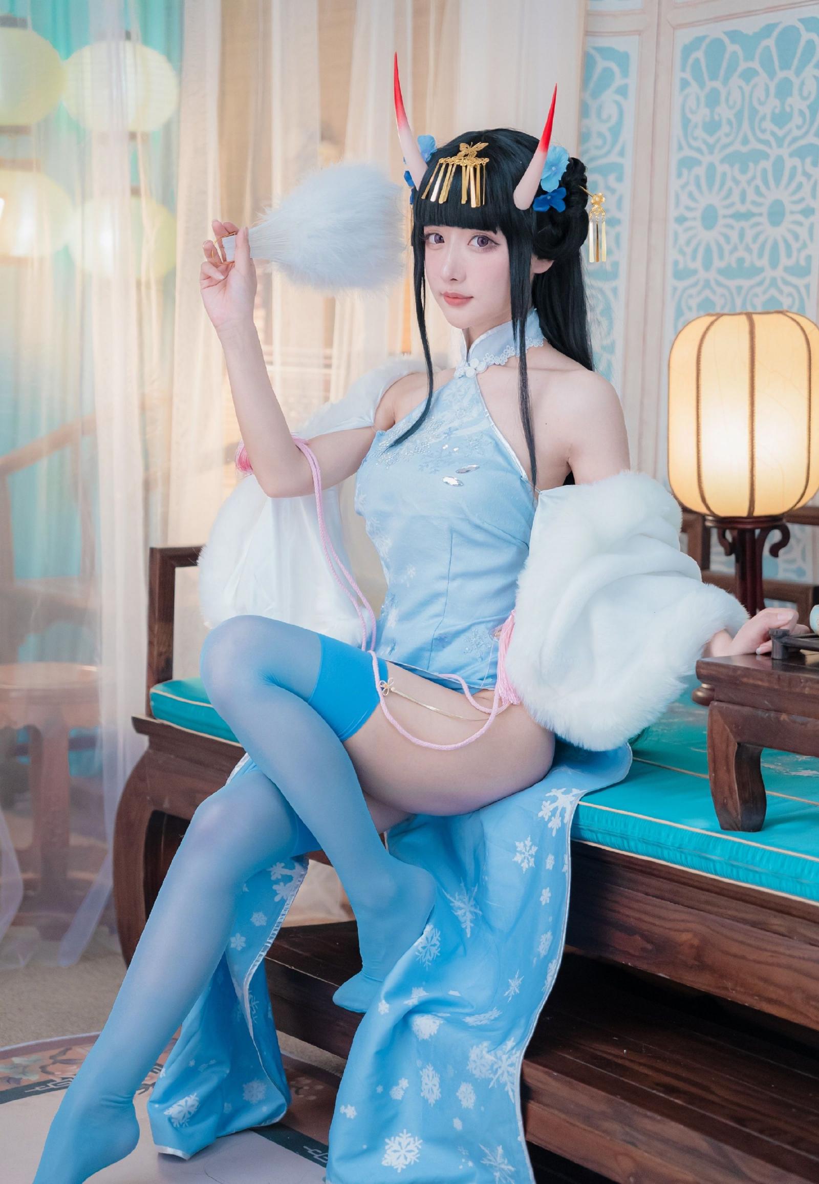 紫氯氯 - 可爱COS写真